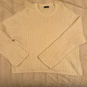 Gap Cable Knit Cream Sweater